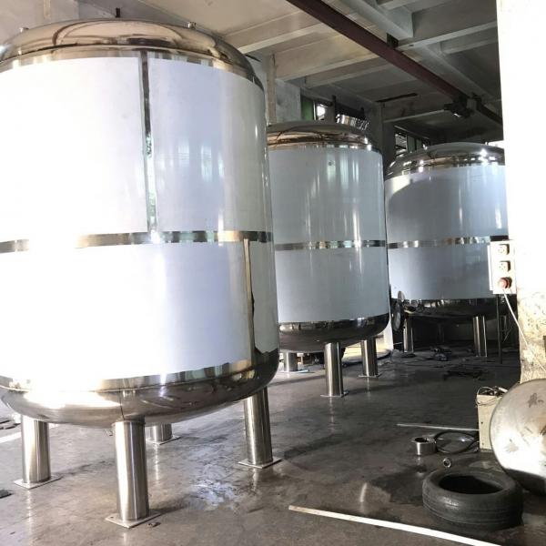 Quality Fruit Juice Stainless Steel Fermentation Tanks 5000L 10000L Corrosion Resistant for sale
