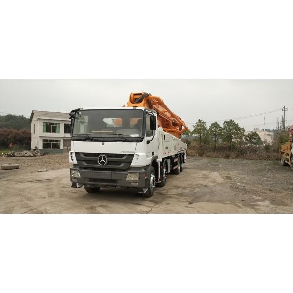 Quality ZLJ5419THB 50m Used Concrete Pump Truck , Zoomlion Truck Excellent Condition for sale