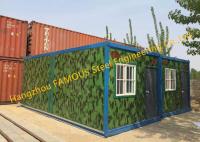 China European Style Quick Assembled House For Accommodation Modular Container Units With Custom Size factory