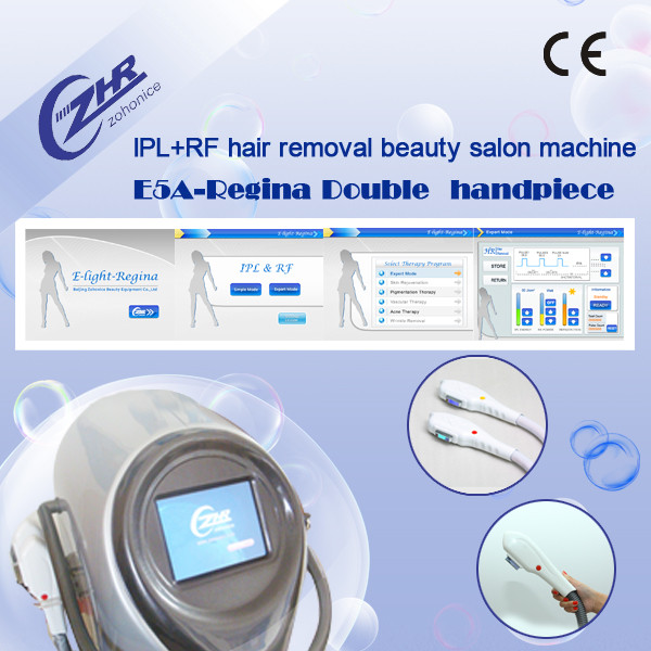 Quality E - Light Beauty Salon Hair Growth Machine Vertical Style IPL RF 63 * 70 * 125CM for sale