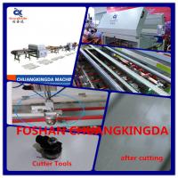 China Dry Type Full Automatic Single Blade Porcelain Tiles Cutting Squaring Machine Production Line made in china manufacturer for sale