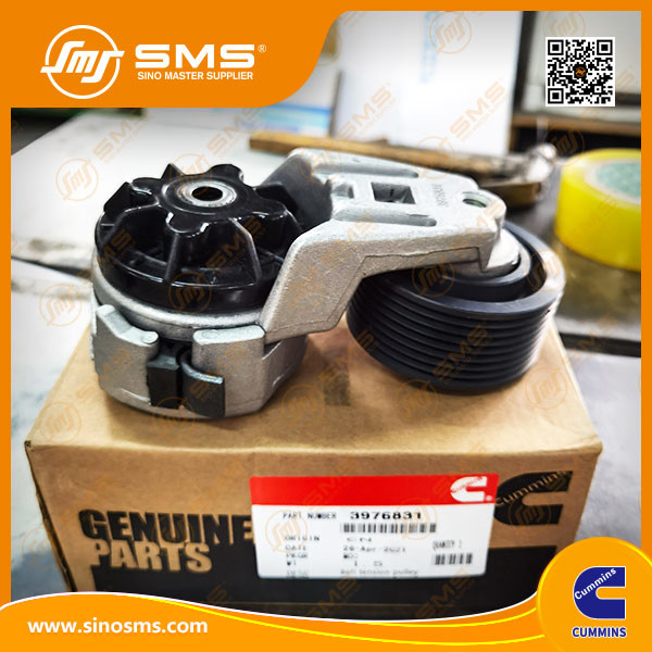 Quality 3976831 CUMMINS Engine Parts Belt Tensioner 20*15*5CM for sale