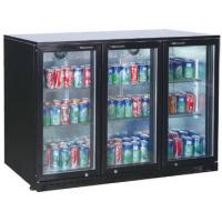 Quality 3 Glass Door Back Bar Under Counter Refrigerator With Hinged Swing Door for sale