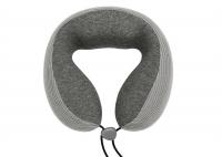 China Private Label Round Soft Memory Foam Neck Pillow Travel Cute Car Fabric Type factory