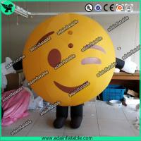 China Inflatable Mascot Costume Walking QQ Cartoon Inflatable factory