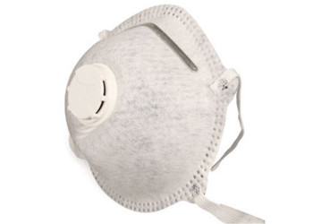 Quality Modern Disposable Ffp1 Dust Mask Non Woven Fabric With Latex-Free Elastic Strap for sale