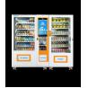 China Cashless Payment Automatic Food Vending Machine Red Color Large Capacity factory