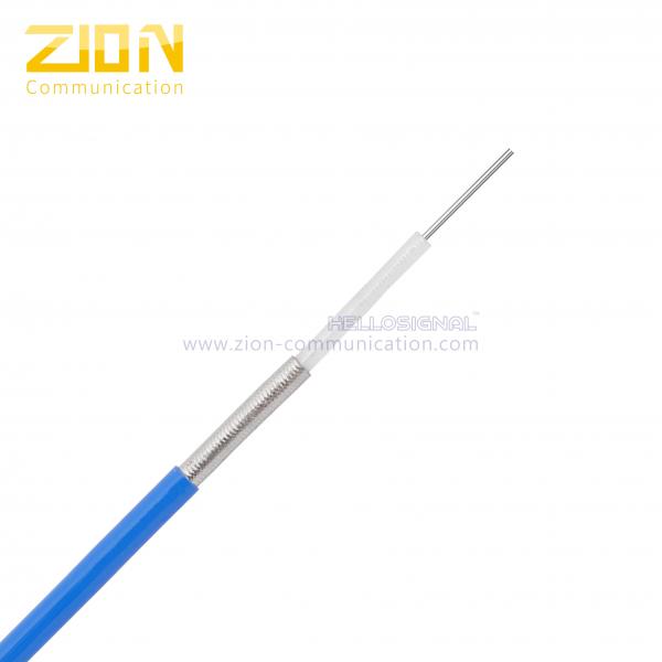 Quality 670 - 141 Semi Flexible Cable, Silver Plated CCS Conductor with PTFE Dielectric for sale