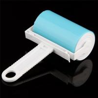 China Reusable Manual Carpet Clothes Furniture Washable Plastic Custom Sticky Pet Hair Remover Lint Roller factory