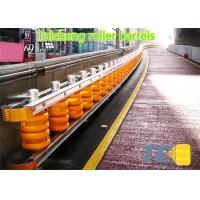 China Highway Crash Cushion Barrier Safety Roller Fence For Fork Road factory