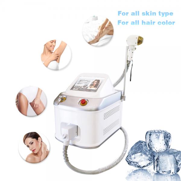 Quality 5ms 808nm Diode Laser Hair Removal Machine Alma Laser Soprano Ice Platinum for sale