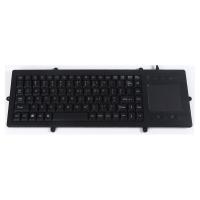China Waterproof Panelmount Industrial Plastic USB PS/2 Keyboard with Touchpad Mouse factory