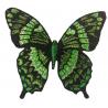 China Laser Cut Butterfly Self Adhesive Fabric Patches Woven Embroidery Logo Washable factory