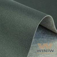 China EN20345 PU Microfiber Leather for Uniform Shoes factory