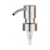 China ISO Certified Disposable 28/410 Stainless Steel Silver Lotion Pump for Liquid Bottle for sale
