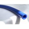 China Straight Reinforced Silicone Hoses , Silicone Tube Extrusion 2 Layers  Braiding factory