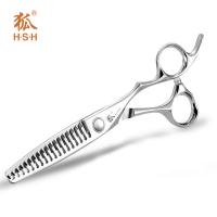 China 6.0 Inch Silver Professional Hair Thinning Shears High Smoothness Precise Cutting factory