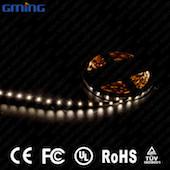 China 3528 Warm White Flexible Smd Led Strip Light Dimmable Two Colors Copper Lamp Body factory