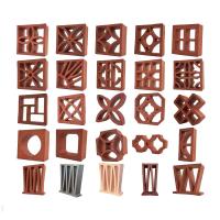 China 200mm Decorative Terracotta Bricks Exterior Hollow Clay Brick Abrasion Proof factory