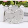 China Silver blank badminton medals, a great source for metal blank sport games medals, factory