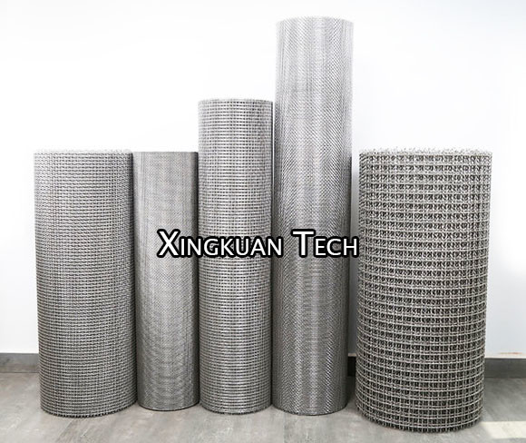 Quality 1m 3 Feet / 4 Feet / 5 Feet Width Crimped Wire Mesh Stainless Steel 201 304 316 316L for sale