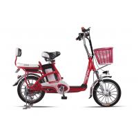 China Lady , Students Lithium Bicycle Small Electric Bikes With Removable Battery Box factory