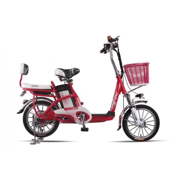 Quality Lady , Students Lithium Bicycle Small Electric Bikes With Removable Battery Box for sale