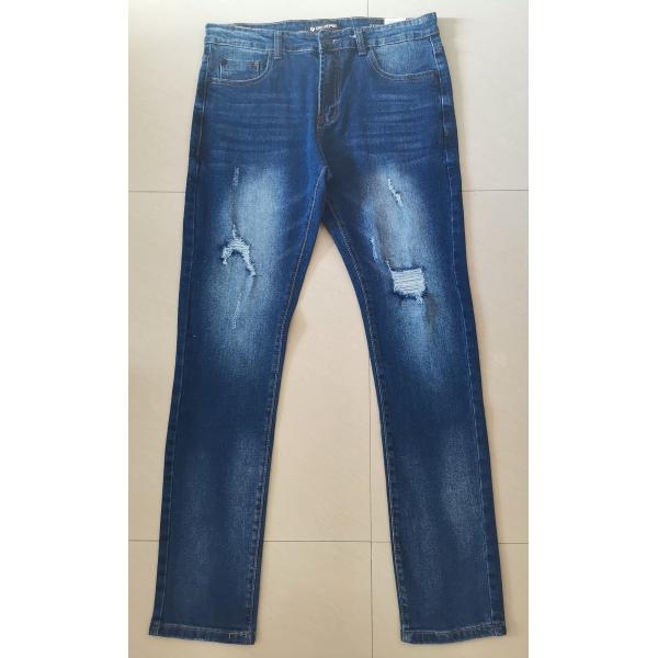 Quality Stretch Fashion Men Jeans Denim Pants Slim Trend Casual Jeans DH287851C for sale