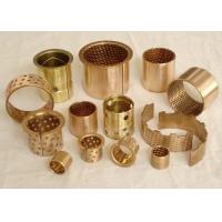 china Oil Apertures Wrapped Bronze Plain Bush Bearing For Engineering Machines