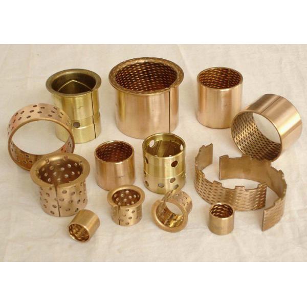 Quality Oil Apertures Wrapped Bronze Plain Bush Bearing For Engineering Machines for sale