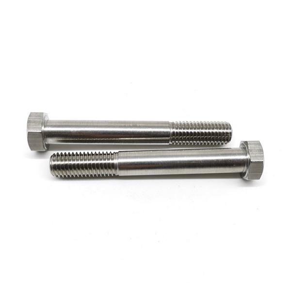 Quality ISO 4014 Wind Energy Fasteners SS316 Hex Head Cap Screws Partially Threaded Bolt for sale
