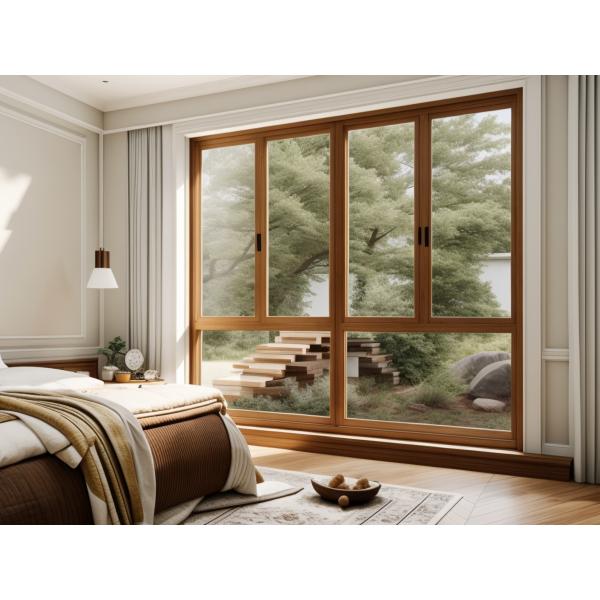 Quality Interior Anodised Aluminium Sliding Windows Windproof Secure Locking System for sale