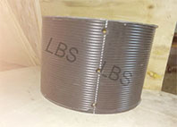 Quality 350mm Diameter LBS Grooved Drum Sleeves And LBS Shells Size Customized for sale