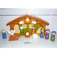 China Holiday & Christmas gifts, decorations, hot sale wooden nativity sets, promotional gifts factory