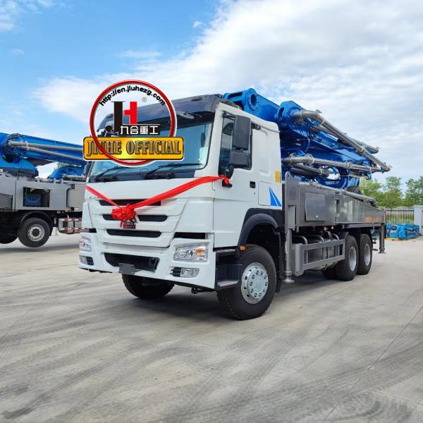 Quality 38M Truck Mounted Concrete Boom Pump Of Concrete Machinery Hydraulic Concrete Pump Truck for sale