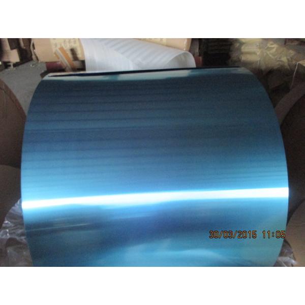 Quality Blue / Golden Aluminium Fin Stock Strip 0.20MM Various Width For Air Conditioner for sale