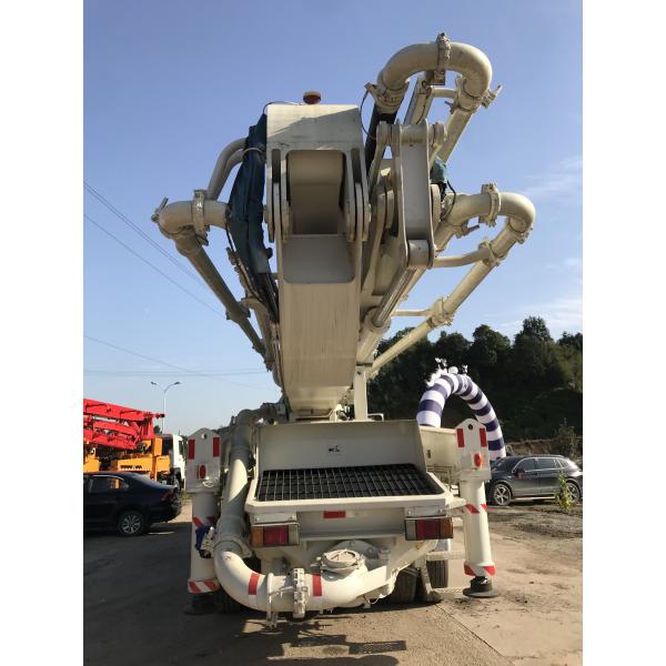 Quality 50m Boom Used Concrete Machine , Remanufactured Truck Intelligent Control for sale