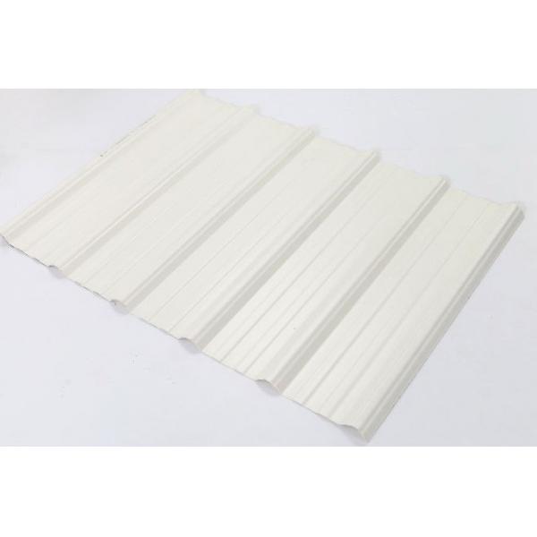 Quality Environmental 3 Layer UPVC Corrugated Sheets Anti Corrision Heat Insulation for sale