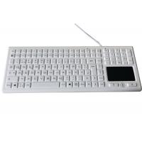China Medical Silicone Waterproof Keyboard 122 Functional Keys Backlight German Layout factory