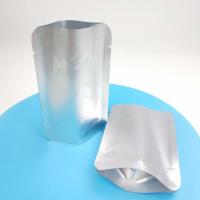 China Custom Resealable Heat Seal AL Material NO Zipper Doypack Sealer Aluminium Foil Bags Stand Up Pouch Alcohol Liquid Bags factory