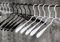China PVC Coating Non Slip Clothing Store Hangers For Coat / Trouser / Jacket / Suit factory