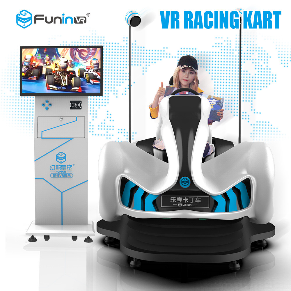 China 220V Kids / Children 9D VR Simulator VR Racing Karting Car 360 Degree factory