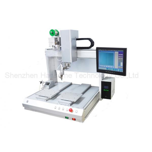 Quality Switching System Auto Soldering Robot Two Workbenches Available With Display for sale