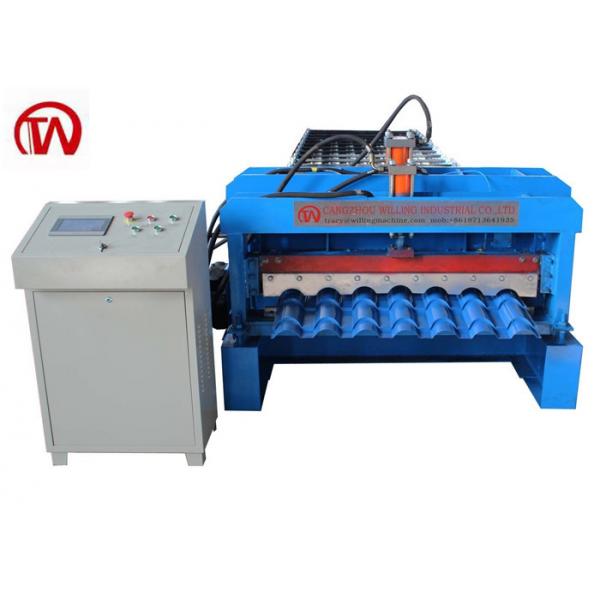 Quality Strong Roof Tile Roll Forming Machine Waterproof Metal Roof Panel Machine for sale