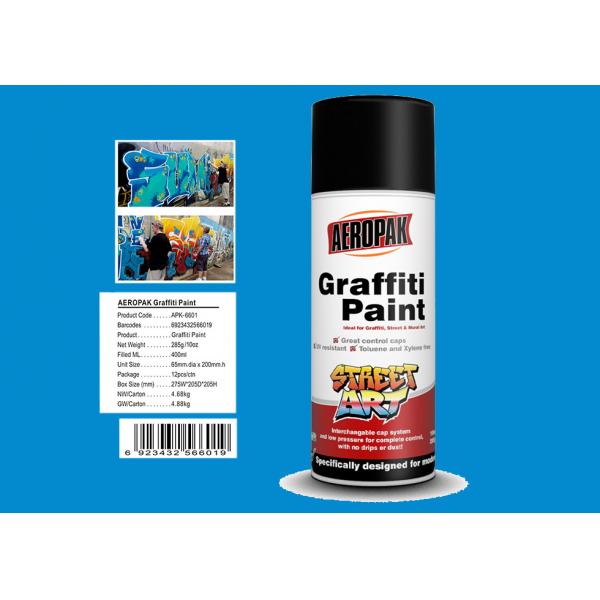 Quality Diamond Blue Color Custom Spray Paint Resists Fading For Interior And Exterior for sale
