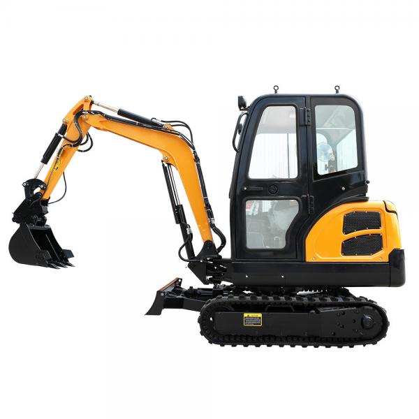 Quality Hightop 2000kg Mini Hydraulic Excavator Small Digger With Front Window Open Close for sale