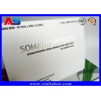 China Somatropin Bodybuilding Hcg Tablets Custom Pill Box / Medicine Carton Box factory