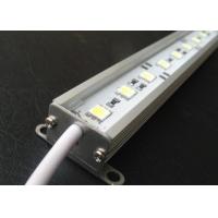 China 1M 5630 SMD Rigid LED Strip Lights , Hard 72 LEDs / M LED Bar Lighting Strips factory