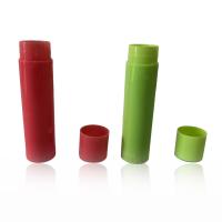 China 5 Grams Colored Lip Balm Tubes Plastic Chapstick Tube SGS Approval factory