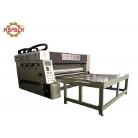 China Corrugated Plate Making Flexo Printing Machine with Slotting Function for sale